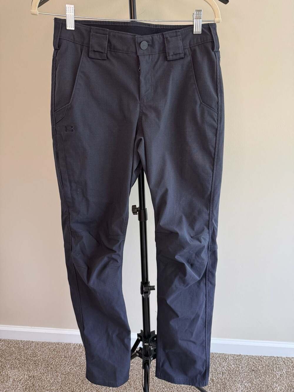 Under Armour Storm Tactical Hiking Pants Size 4 Black/Gray Water Resistant